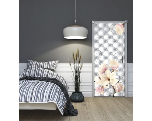 Vinyl fotobehang 3273 SKT, zelfklevend deurbehang, Magnolia Diamond, 1-delig, 91 x 211 cm