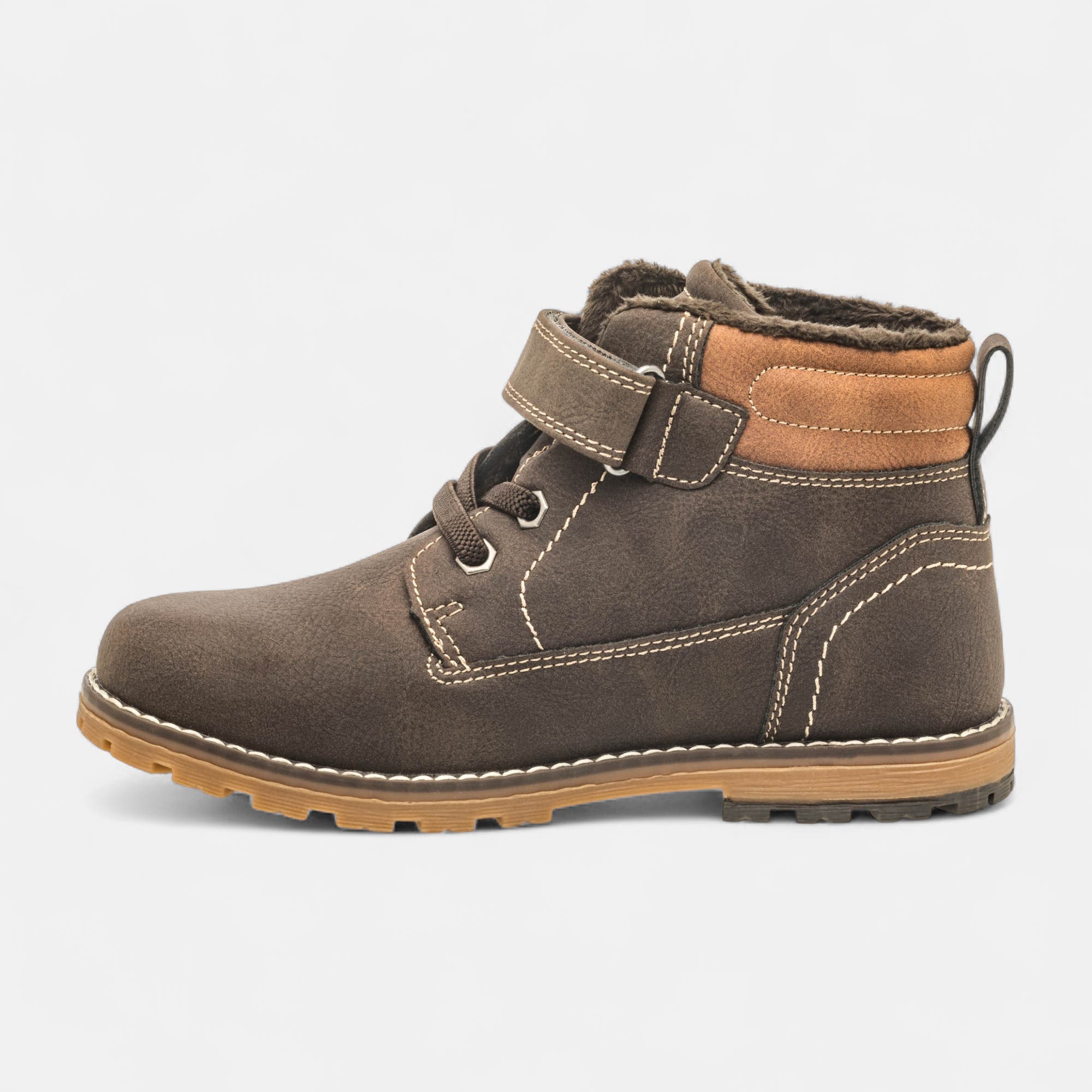Boots Garçon marron