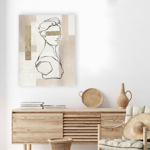 Signes Grimalt - Cuadro Busto Blanco