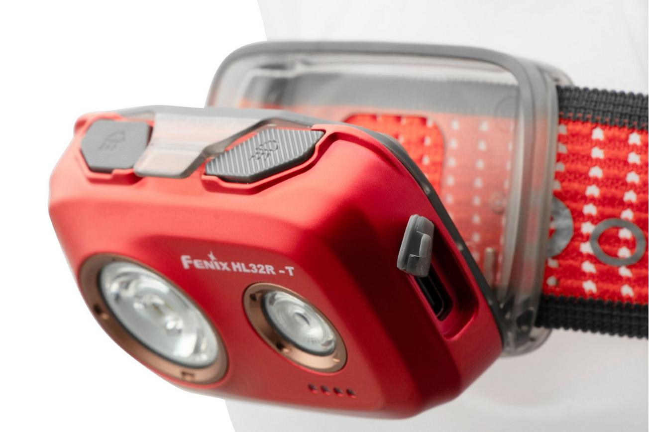 Fenix HL32R-T Rose Red oplaadbare hoofdlamp, 800 lumen