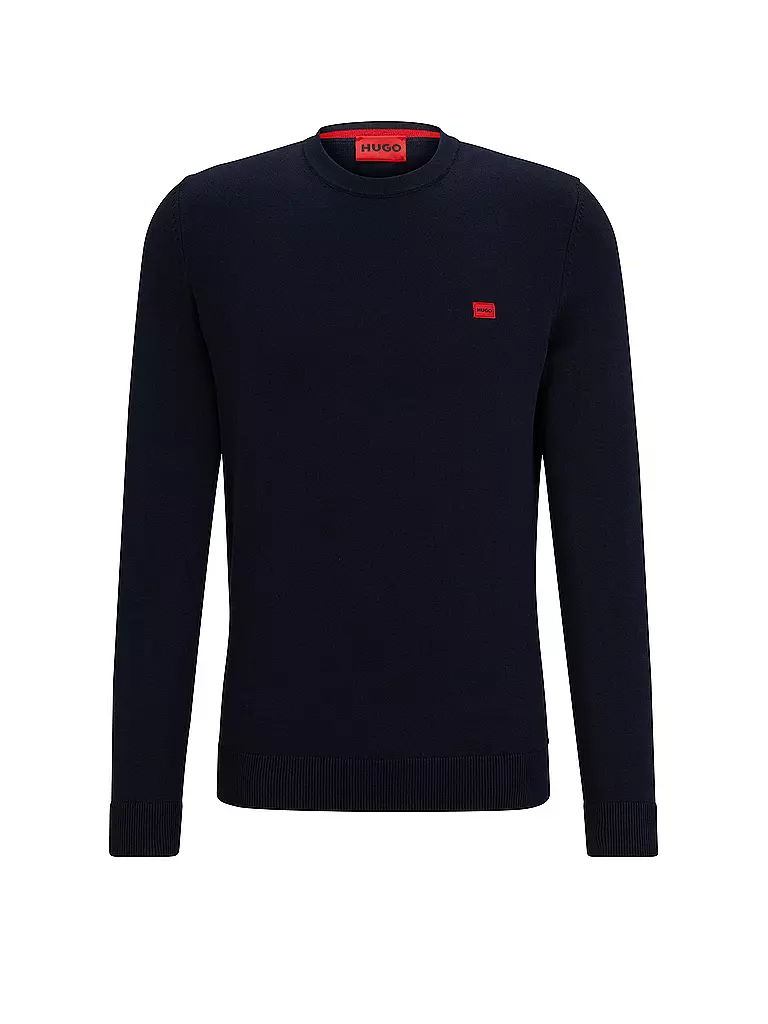 HUGO Pullover CASSIUS dunkelblau