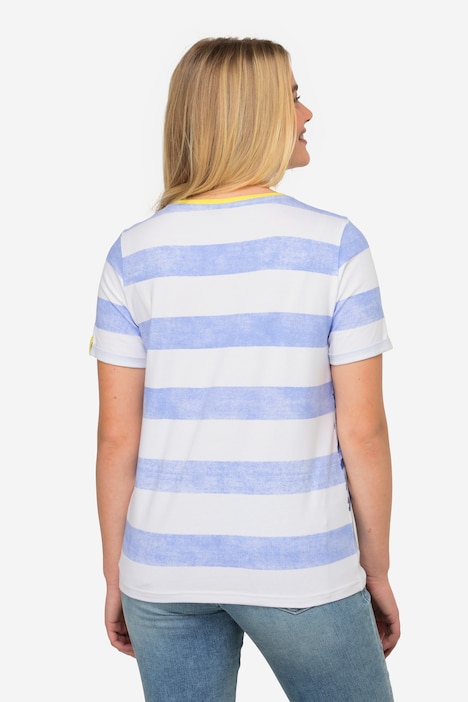 T-Shirt, Blockstreifen
