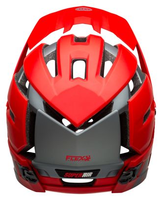 Casque avec Mentonnière Amovible BELL Super Air R Mips Rouge