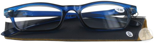 Pharmalens Pharmaglasses Lunettes De Lecture +3.00 Bleu Foncé 1 Paire