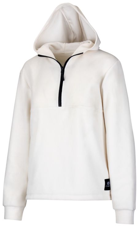 CygnusHalf Zip Fleecehoody - weiß