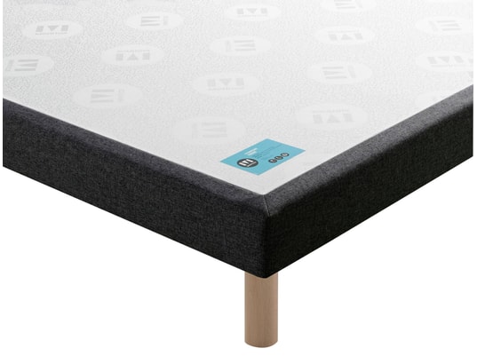 MERINOS - Sommier 120 x 190 Petit Dormeur velours nuit 1219