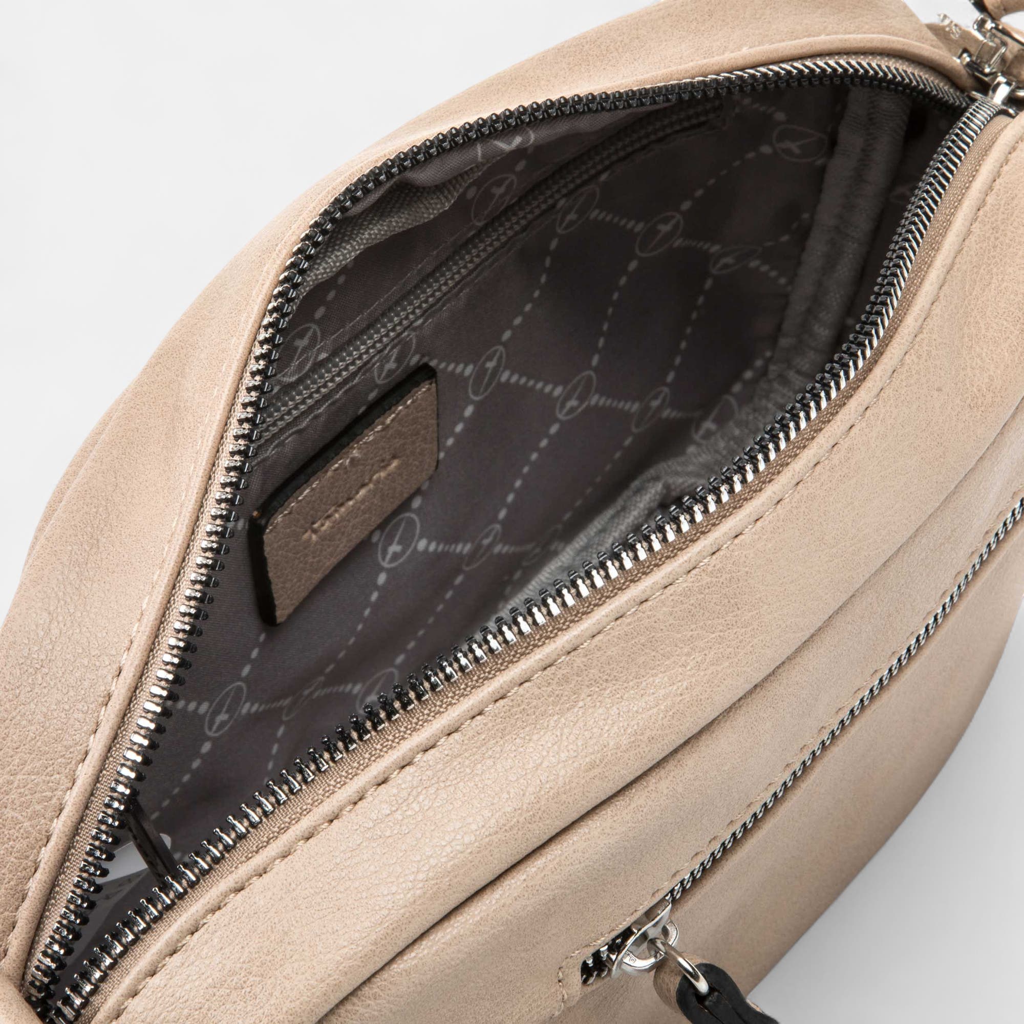 Sac bandoulière taupe
