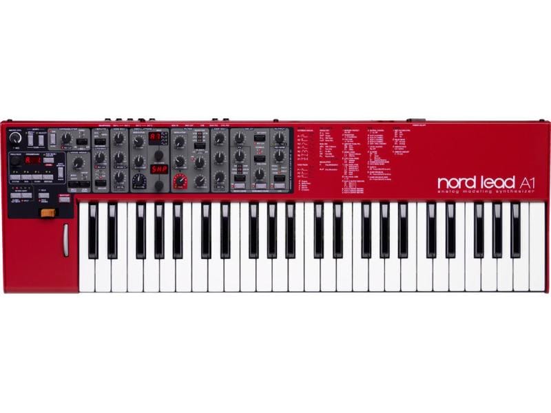 Clavia Nord Synthesizer Lead A1, Analog Modeling Synth Analog Modelling Synthesizer mit 49 anschlagsdynamischen Tasten