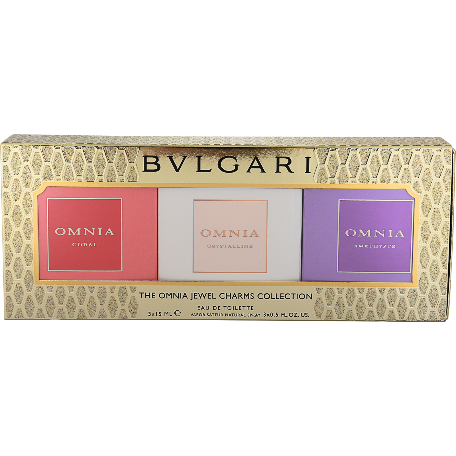 Bulgari Omnia Jewel Charms Collection Femme Duftset, 3-teilig