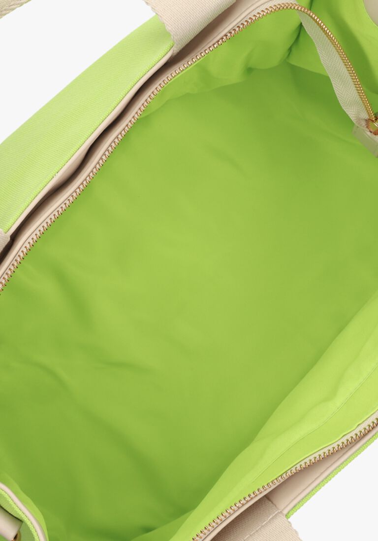 LIU JO groene liu jo shopper canvas bag