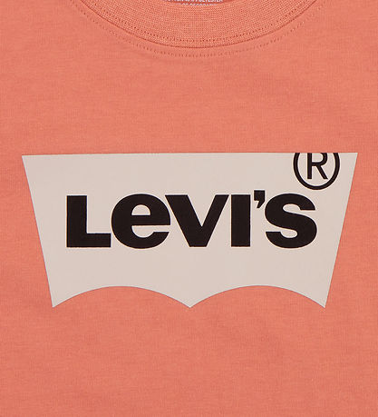 Levis T-Shirt - Fledermausflügel - Gelbbraun Orange