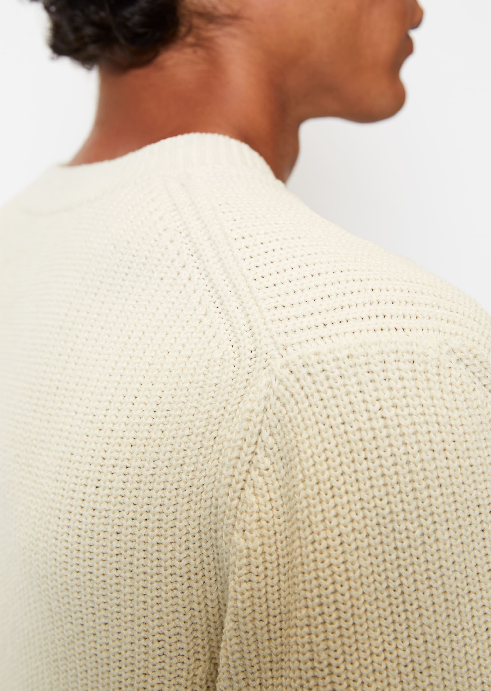 Chenille-Pullover relaxed aus Organic Cotton