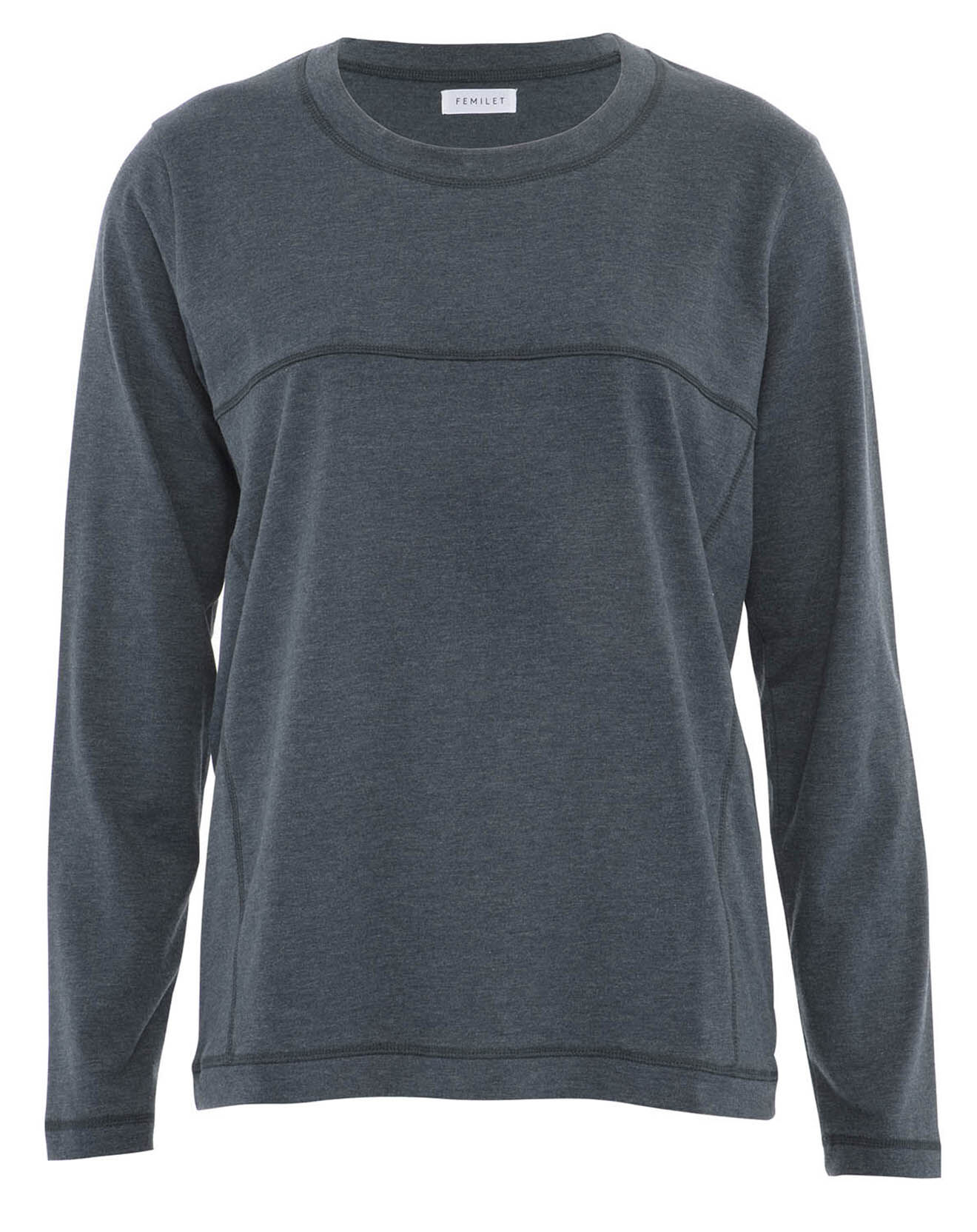 Femilet T-Shirt de pyjama bleu pétrole
