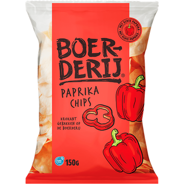 Boerderij Chips Paprika 150 g
