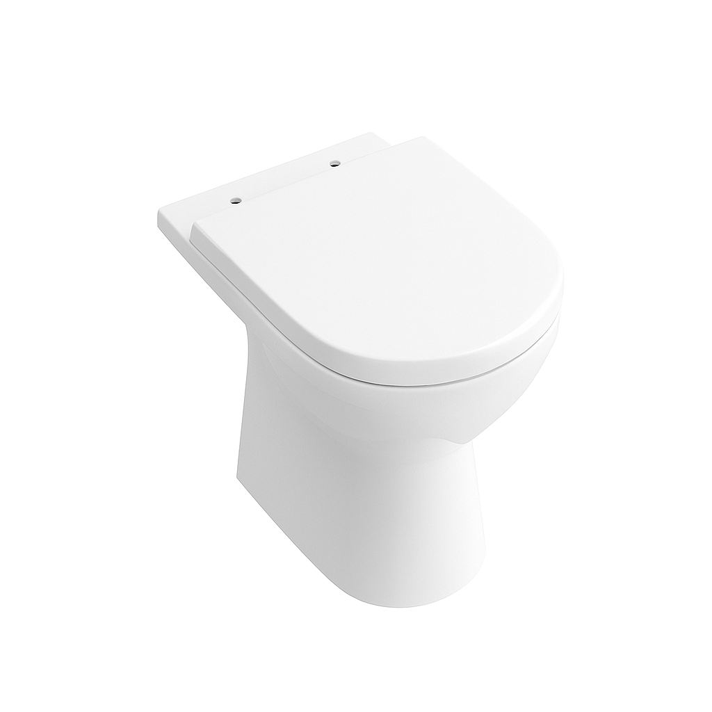 Villeroy & Boch O.novo compact randloos duoblok toilet wit glans