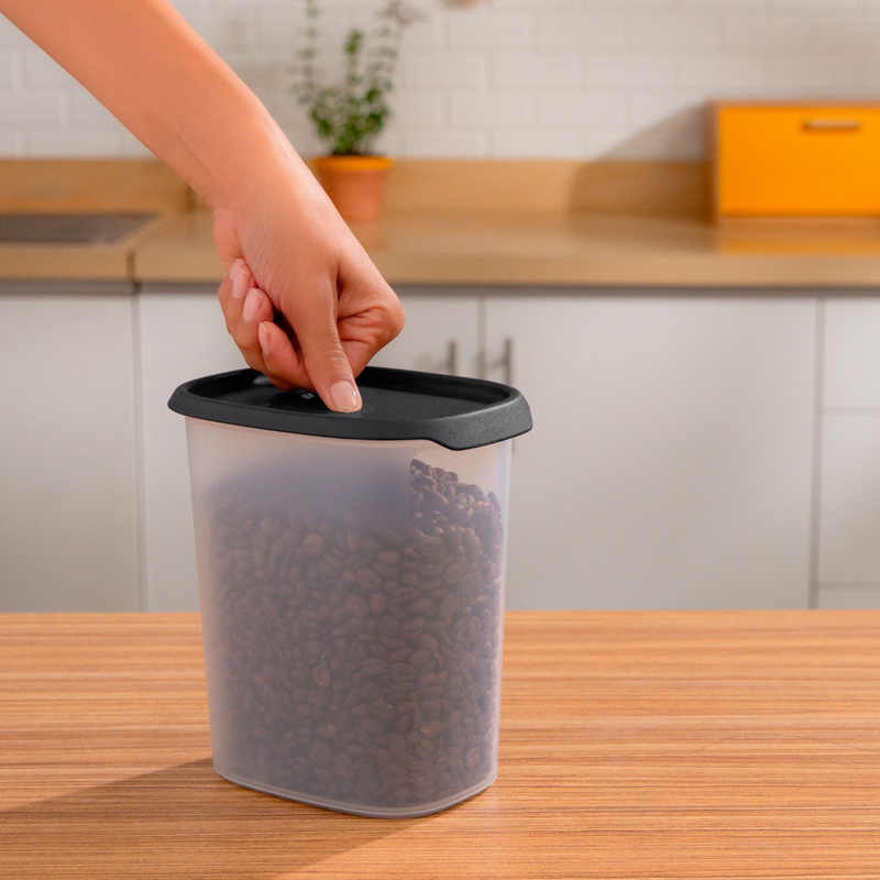 One Touch Fresh® 1,8 l Stapelbarer Vorratsbehälter für Mehl, Müsli und vieles mehr