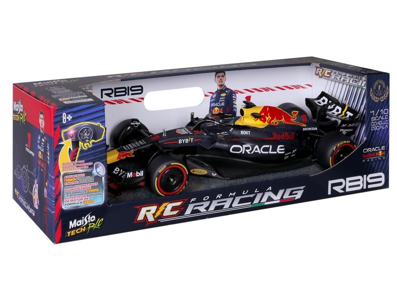 Maisto Rennwagen RC Formel 1 Red Bull RB19 1/10 M.Verstappe Ferngesteuertes Spielzeug