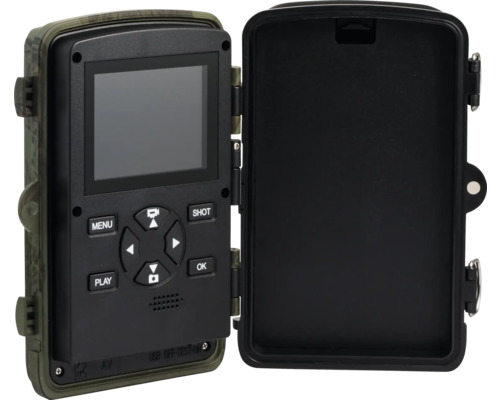 Technaxx Nature Wild Cam TX-160 batterijgevoede wildcamera voor binnen- en buitengebruik, ca. 9 x 7,2 x 13,6 cm, Full HD
