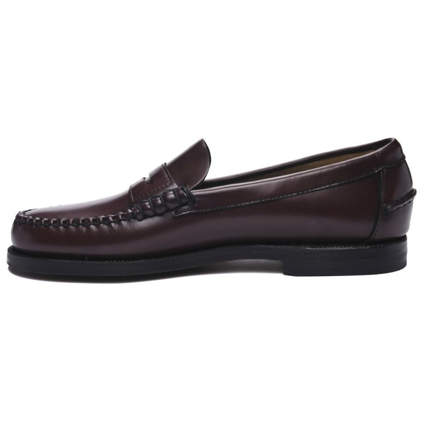 CLASSIC DAN Garnet MOCASSIN-Mocassin pour femme en cuir brossé