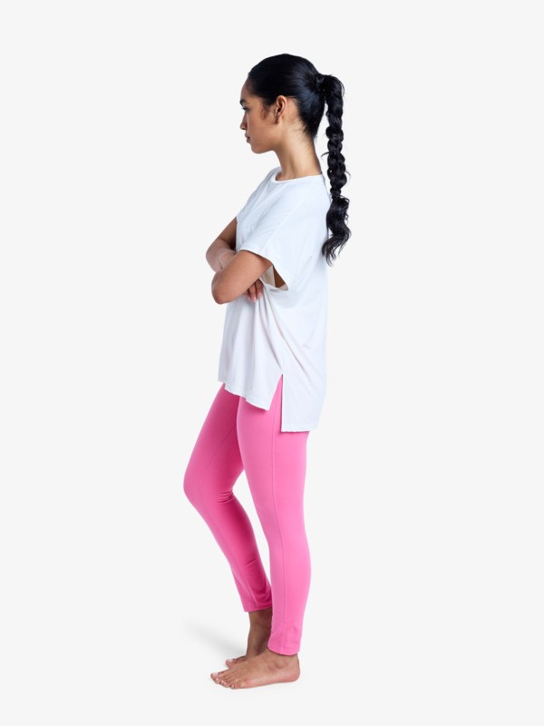 Heart Into It Ankle Legging de sport Rose Femme