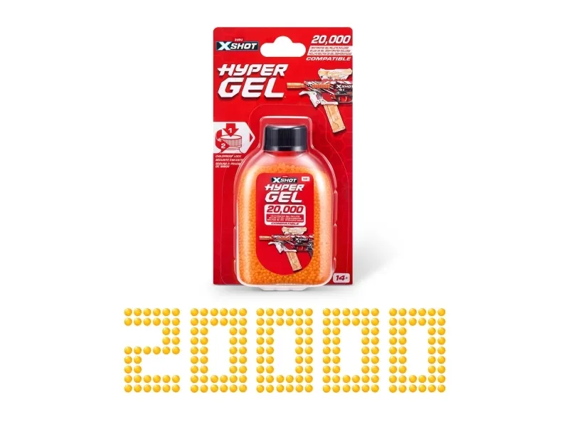 X-Shot Hyper Gel 20.000 Gellets Pack