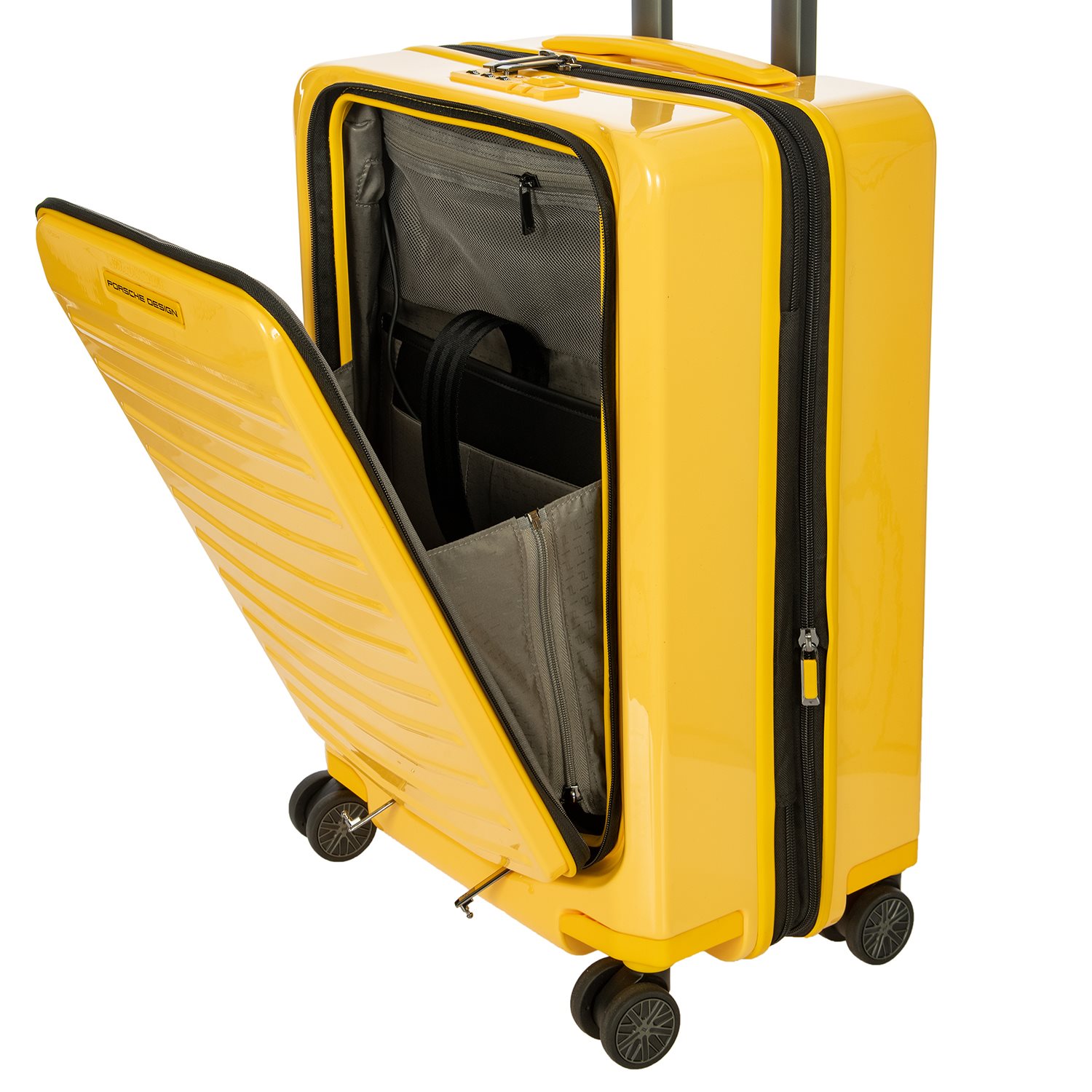 Porsche Design Roadster Hardcase 4W Trolley S Business shiny racing yellow