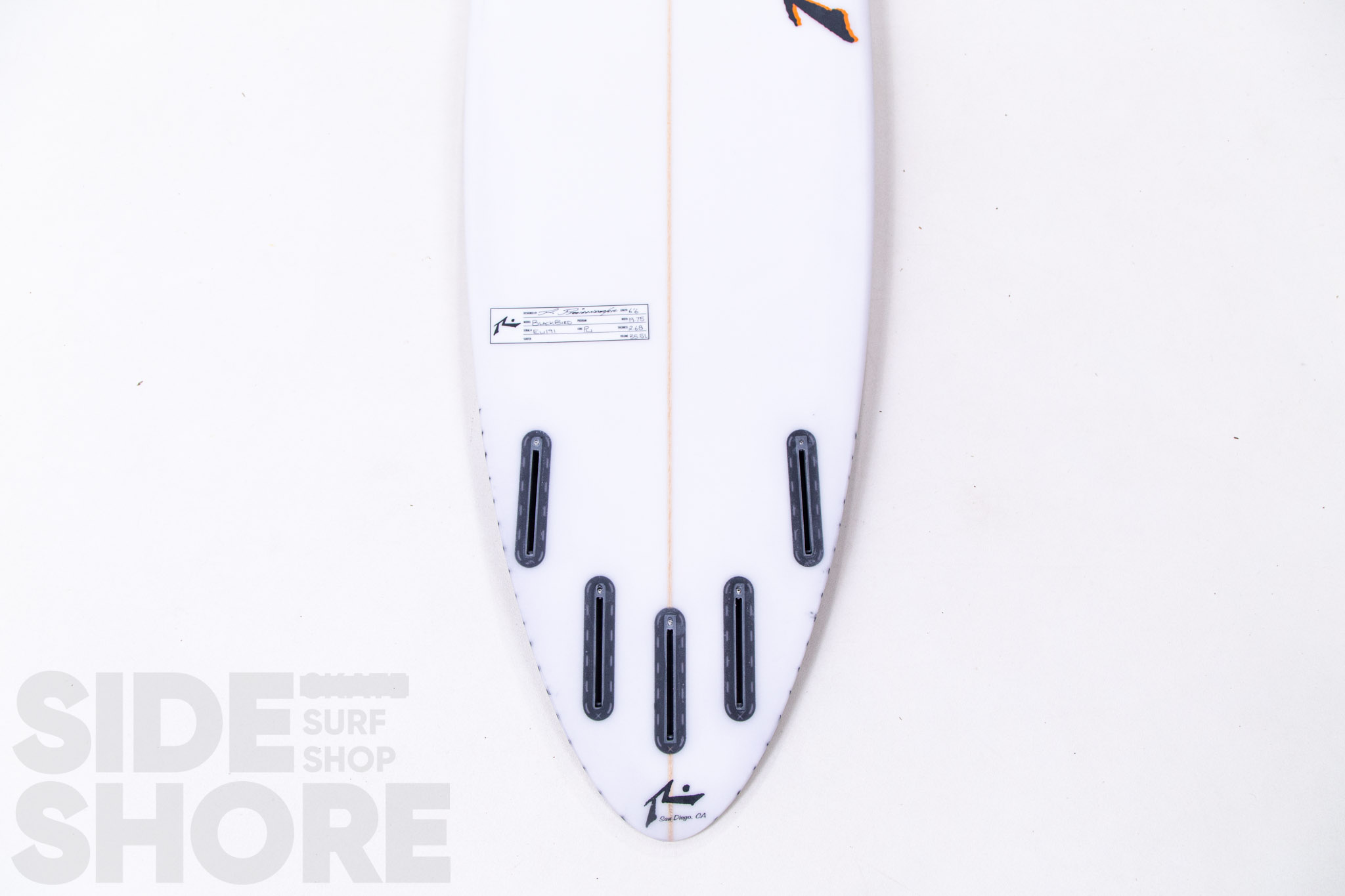 Rusty Surfboards Blackbird - 6'6