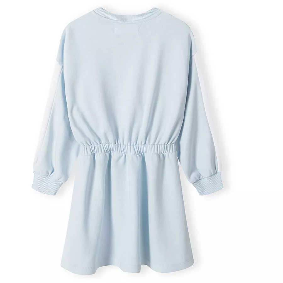 MINOTI Sweatkleid Blau Meliert