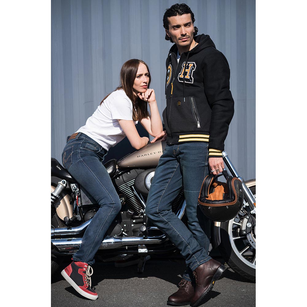Helstons - Sweat Hoodie University Noir