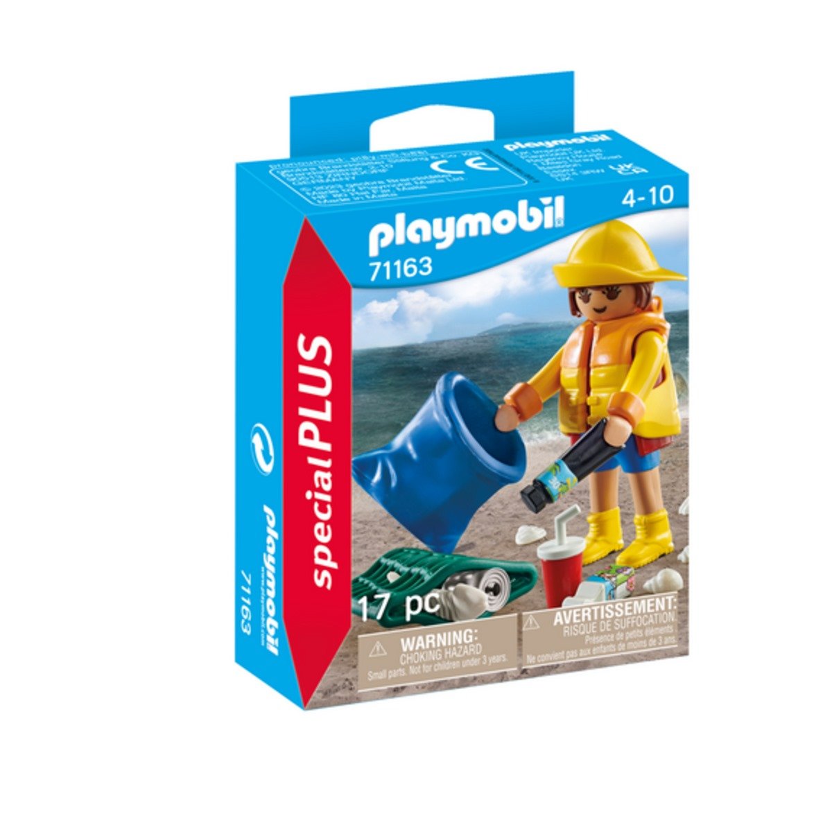 Bénévole Ramassage de déchets - Playmobil Spécial Plus 71163