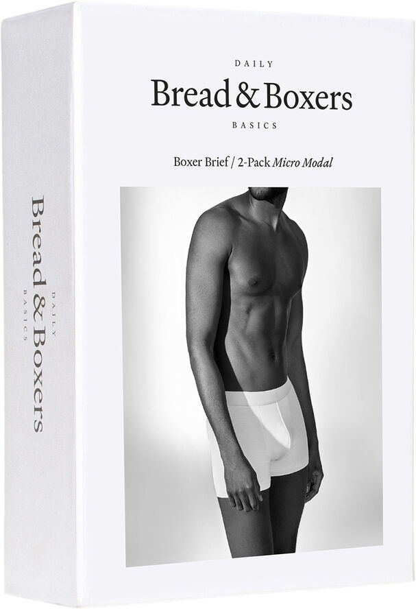 Bread & Boxers Boxer Brief modal 2-Pack White
