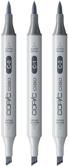 Copic Ciao - Shade Markerset - Light Cool Grey - 4 Stuks