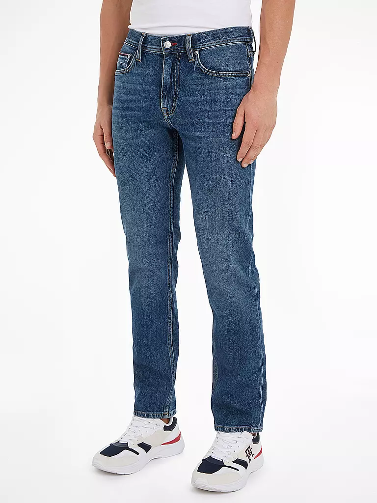 TOMMY HILFIGER Jeans Straight Fit DENTON blau