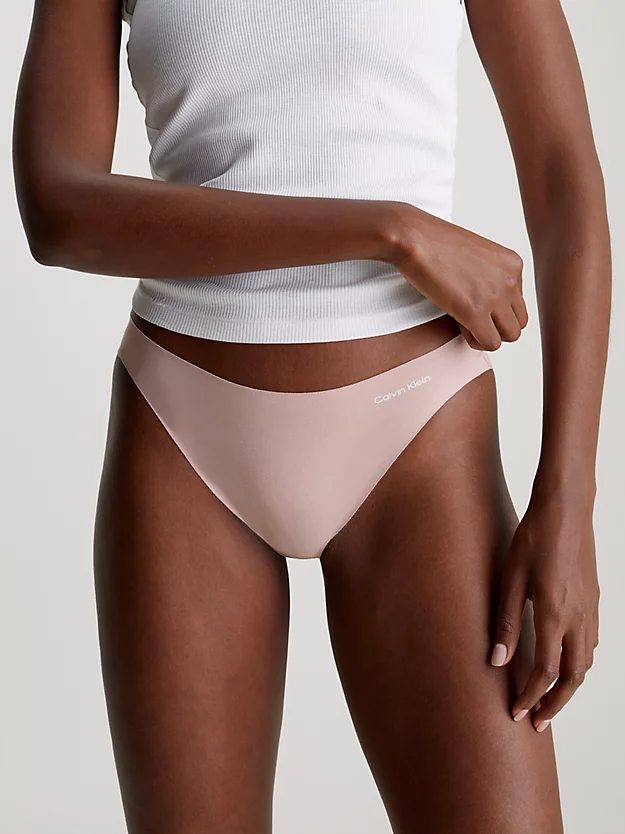 Conjunto de 5 Calcinhas Bikini Invisíveis de Algodão