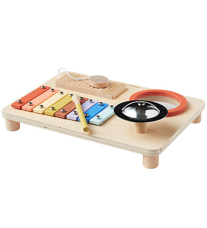 Kids Concept Musik-bord - Tr? - 4 Instrumenter