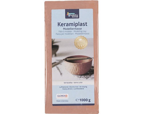 Modelleerklei Keramiplast terracotta 1000 g