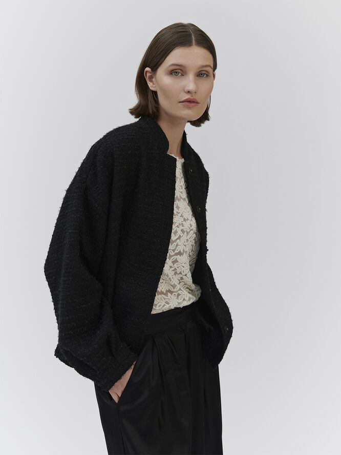 Rosemunde Boucl? blazer Sort