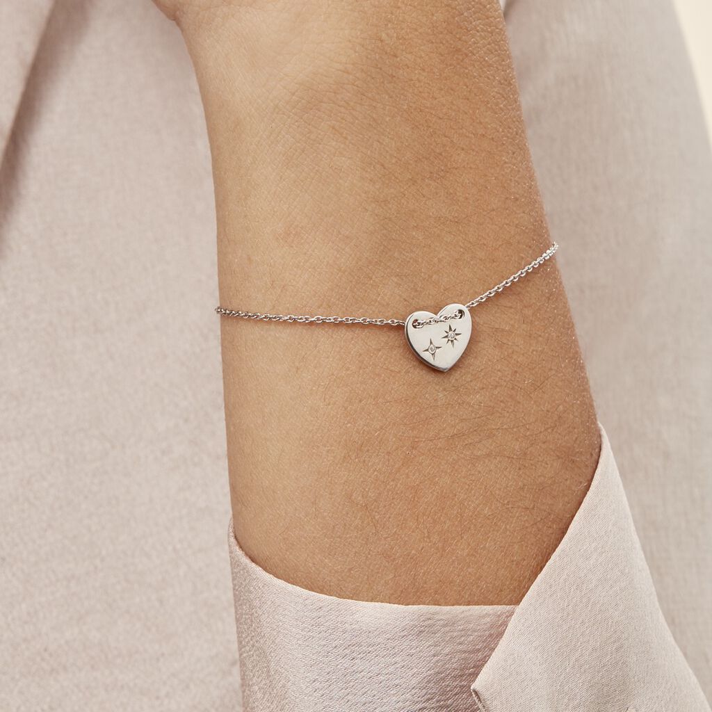 Bracelet Argent Ieronim Oxydes De Zirconium