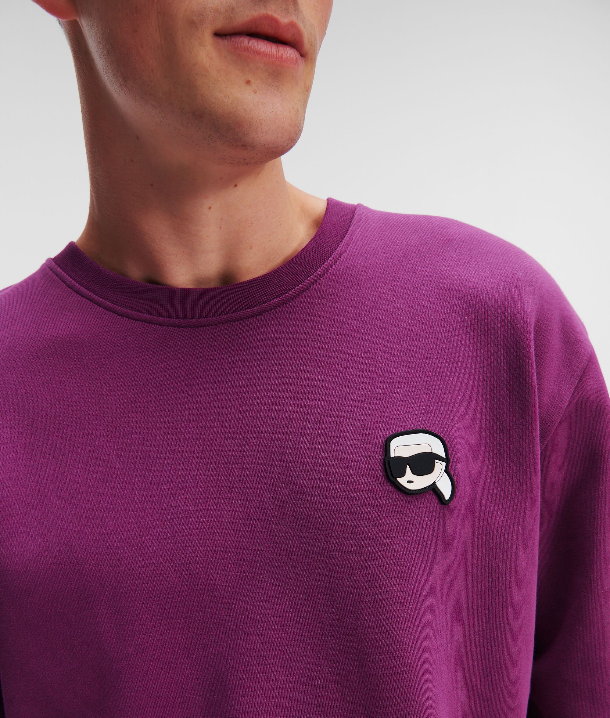 SWEAT-SHIRT AVEC EMPIÈCEMENT KARL IKONIK