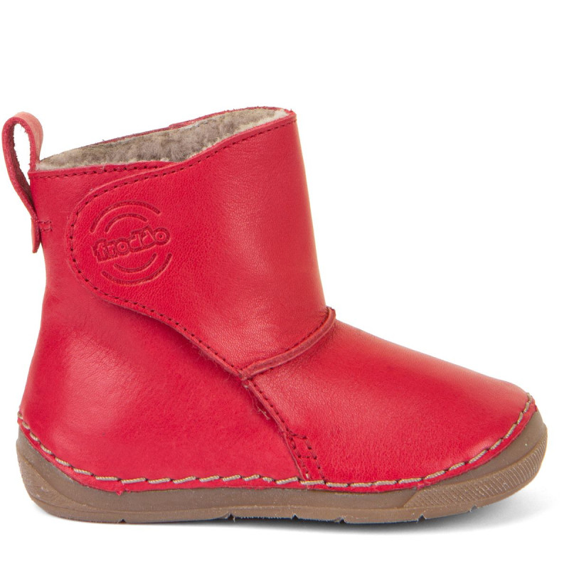 Froddo Froddo Amplio Paix Winter Boots Fourrées Rouge