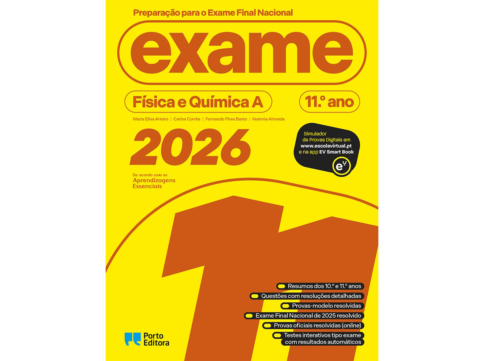 LIVRO PREPARAÇÃO P/EXAME FINAL 2026 - FÍSICA E QUÍMICA A - 11