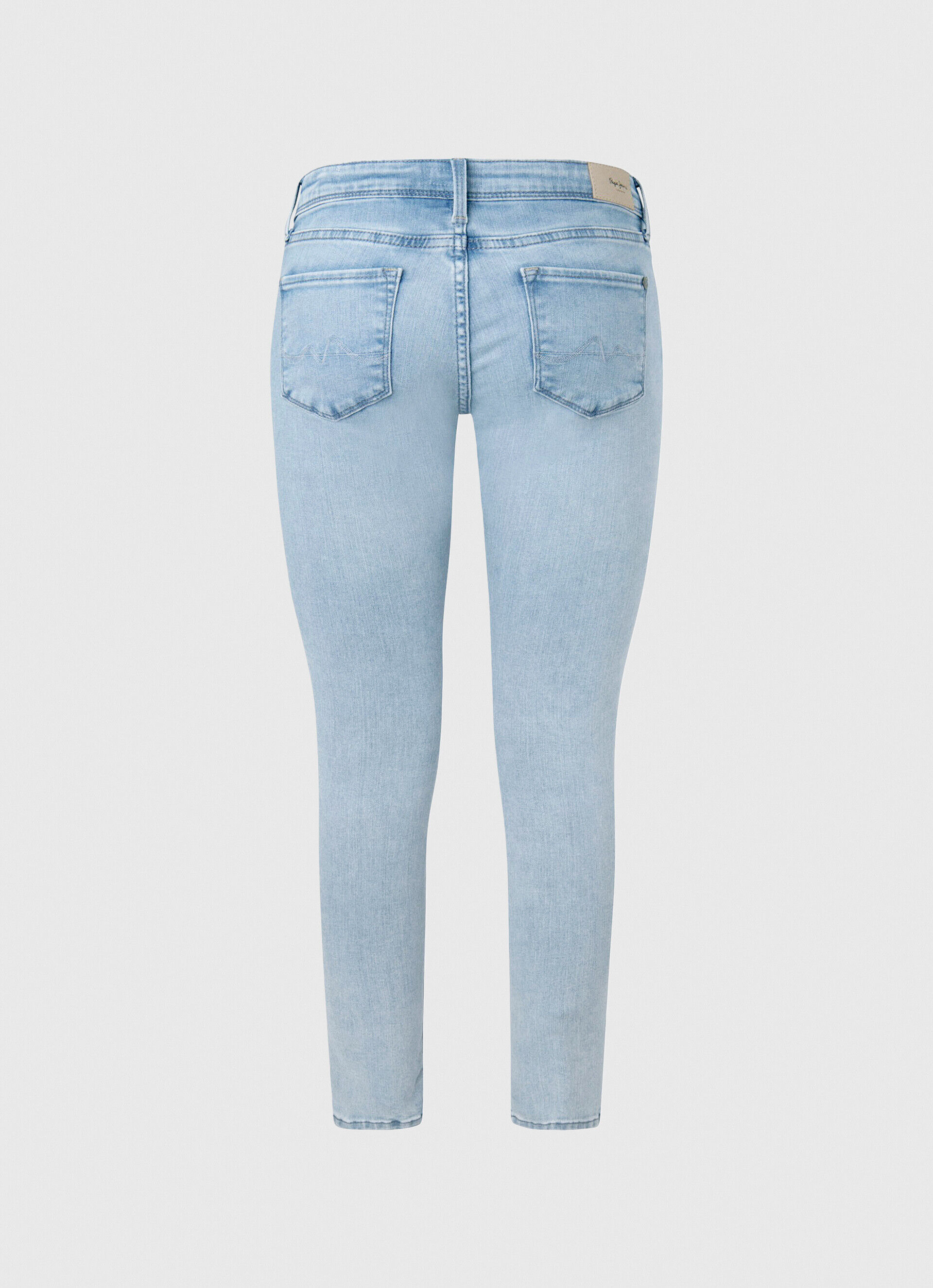 Calça jeans Lola Fit Skinny de cintura média - jeans