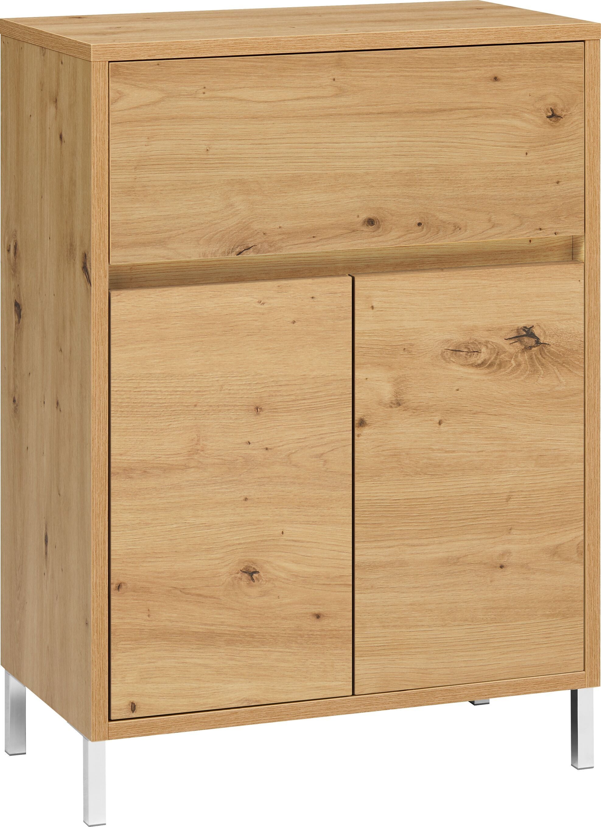 SIERRA Beistellmöbel - Eiche / B: 60.0 cm x T: 35.0 cm x H: 84.3 cm
