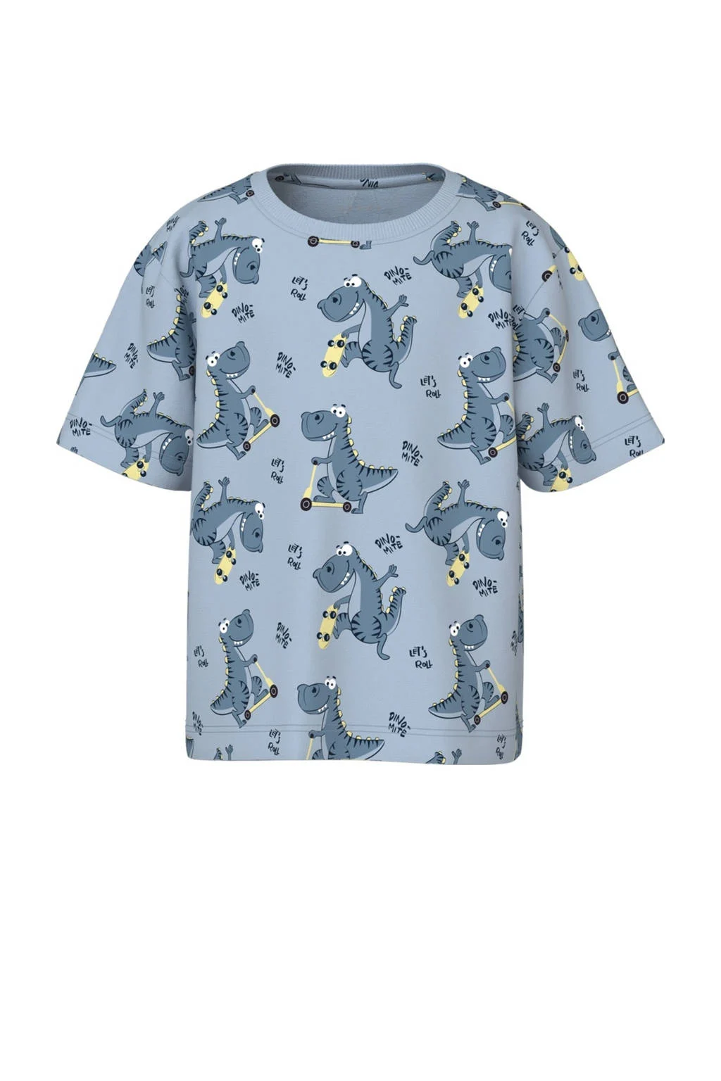 NAME IT t-shirt lichtblauw