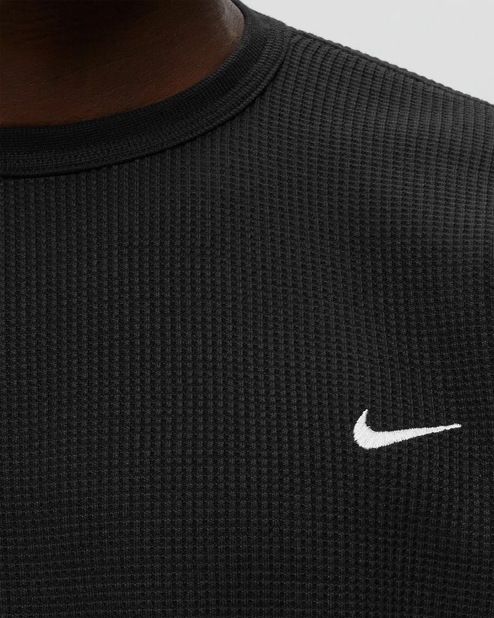Nike Life Long-Sleeve Heavyweight Waffle Top
