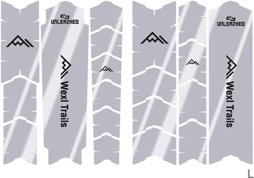 Unleazhed Unscratch Frame Rahmenschutzfolie - WexlTrails Glossy kaufen | Bike-Discount