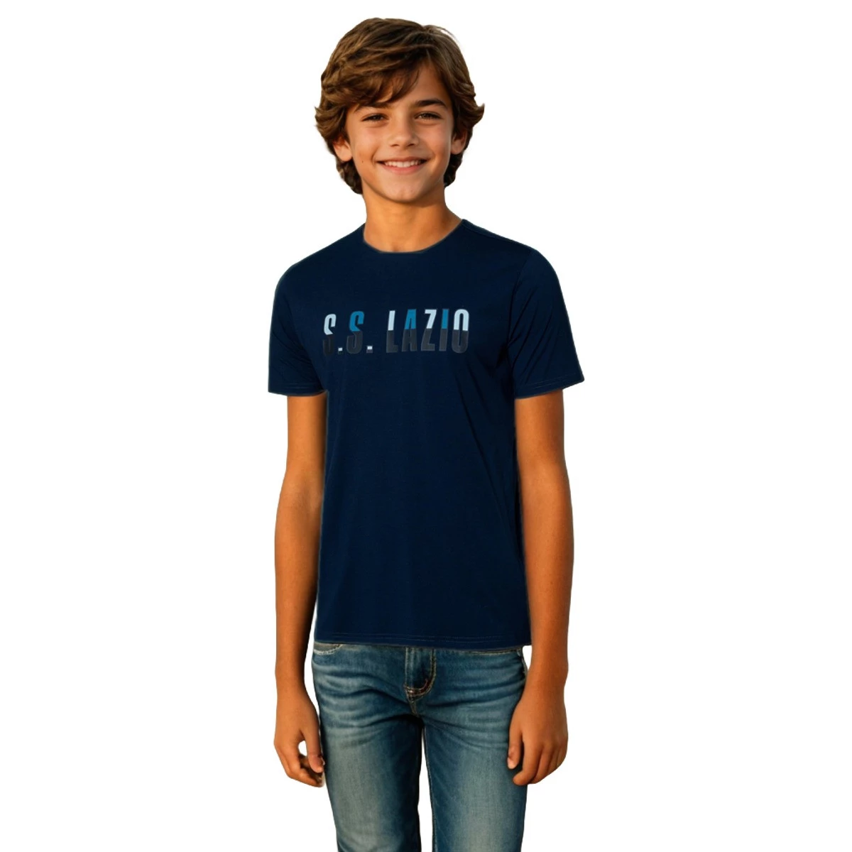 T-Shirt Mizuno Lazio Fanswear 2024-2025 Criança