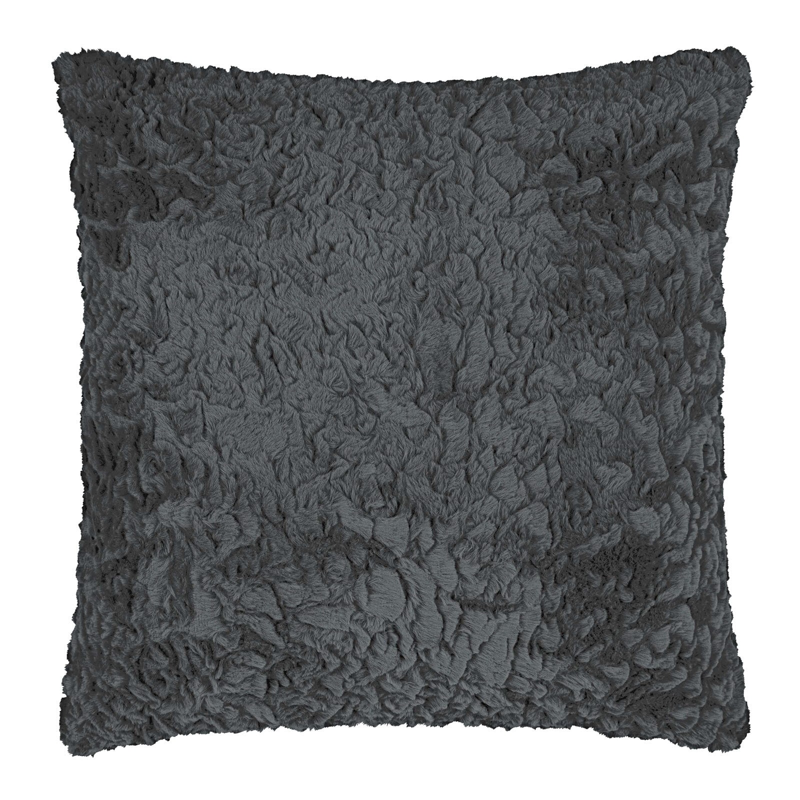 Dekokissen Fluffy 45 x 45 cm anthrazit
