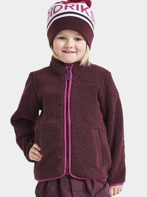 Didriksons Lo Pile Jakke, Plum