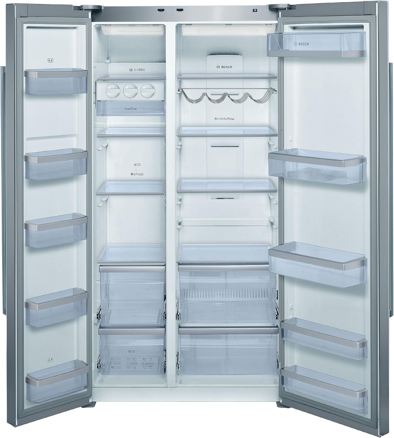 Bosch KAN62A75 Side by Side/A++ / réfrigérateur : 385 L/congélateur : 219 L / 0. [Classe énergétique A++]